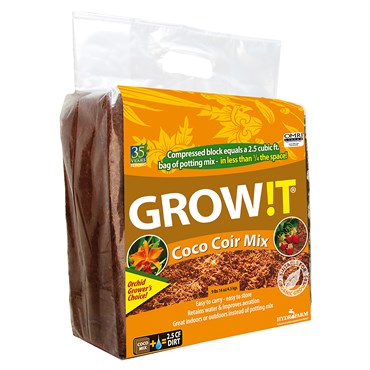 GROW!T® Organic Coco Coir Planting Mix - 2.5cu ft