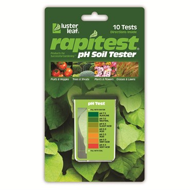 Luster Leaf® Rapitest® pH Soil Tester - Contains 10 pH Tests
