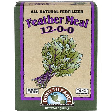 Down to Earth™ Feather Meal 12-0-0 - 4lb - OMRI Listed®