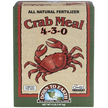 Down to Earth™ Crab Meal 4-3-0 - 4lb - OMRI Listed®