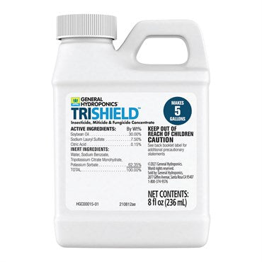 General Hydroponics® TriShield™ Insecticide, Miticide, and Fungicide