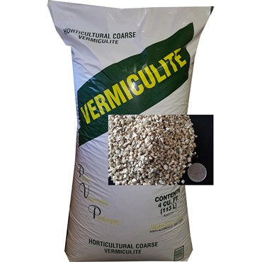 PVP Industries® Coarse Horticultural Vermiculite - 4cu ft - Coarse (33/PL) - OMRI® Listed