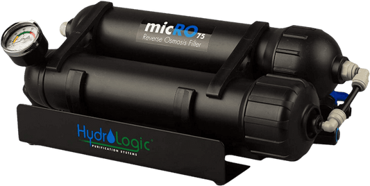 Hydro-Logic micRO-75 - GPD Compact/Portable Reverse Osmosis System - Green Valley Hydroponics