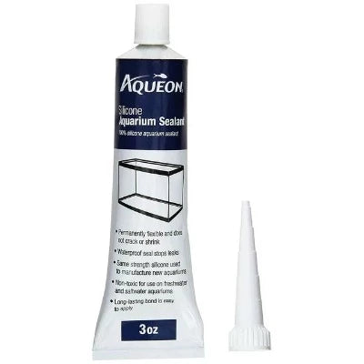 Aqueon Silicone Sealant Clear 3 Ounces - NFT Channel Sealant - Green Valley Hydroponics