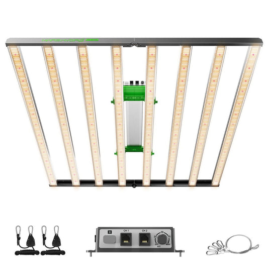 Mars Hydro Smart Foldable Dimmable FC-E1000W LED Grow Light (2024 New Version)