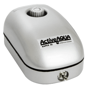 Active Aqua Air Pump, 1 Outlet, 2W, 3.2 L/min - Green Valley Hydroponics